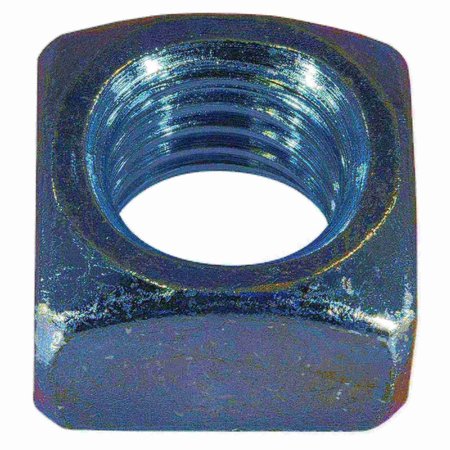 MIDWEST FASTENER 3/4"-10 Zinc Plated Steel Coarse Thread Square Nuts 5PK 64494